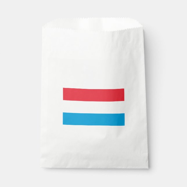 Bolsa De Papel Bandera de Luxemburgo (Anverso)