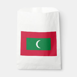 Bolsa De Papel Bandera de Maldivas
