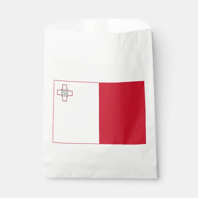 Bolsa De Papel Bandera de Malta (Anverso)