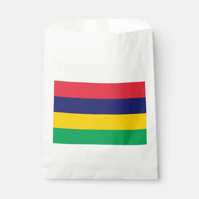 Bolsa De Papel Bandera de Mauricio (Anverso)