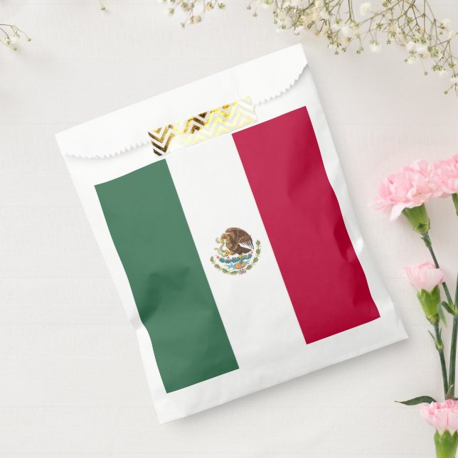 Bolsa De Papel Bandera de México (Sellado)
