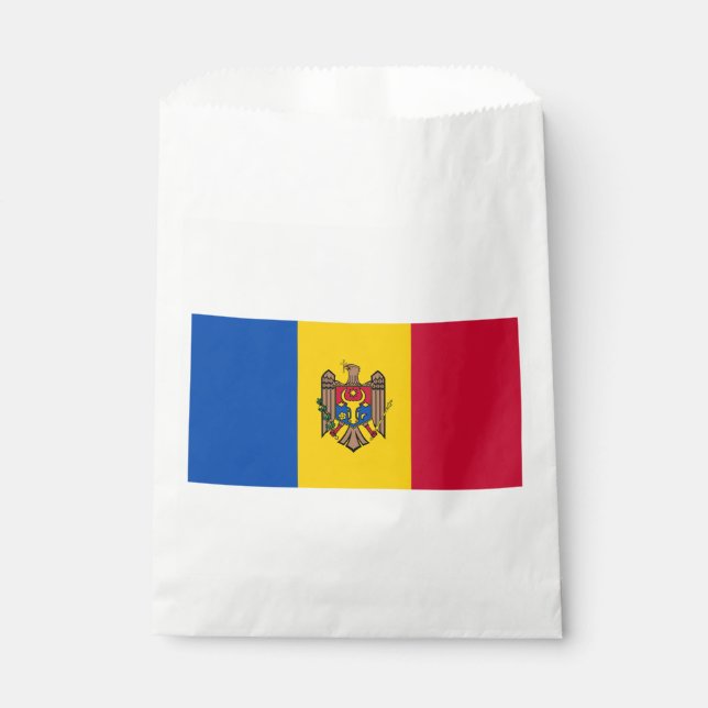 Bolsa De Papel Bandera de Moldavia (Anverso)