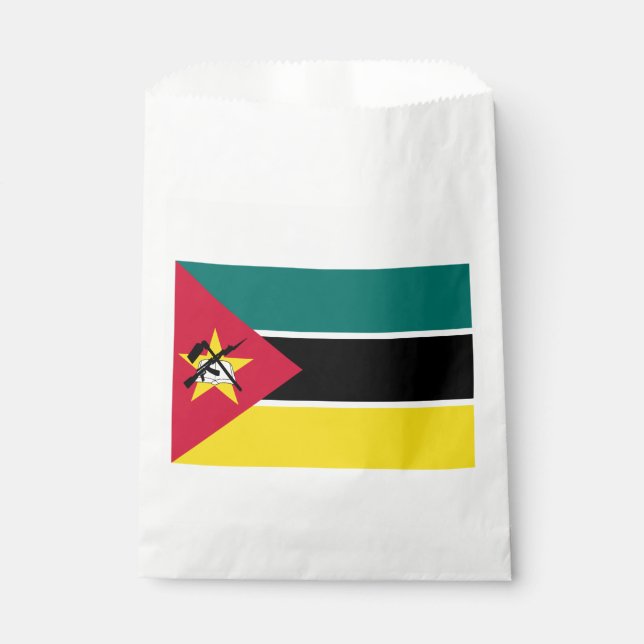 Bolsa De Papel Bandera de Mozambique (Anverso)