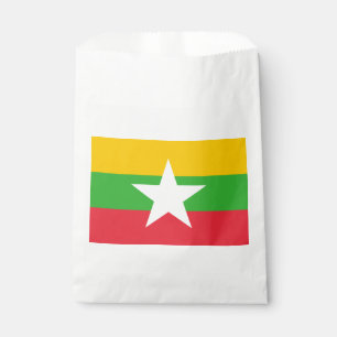 Bolsa De Papel Bandera de Myanmar