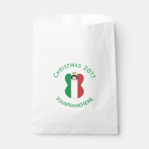 Bandera de Navidad de Ángel Italiano Personalizada