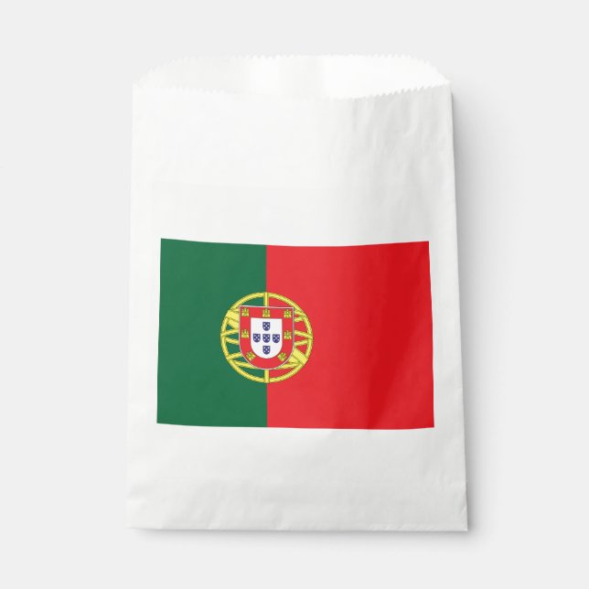 Bolsa De Papel Bandera de Portugal (Anverso)