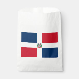 Bolsa De Papel Bandera de República Dominicana