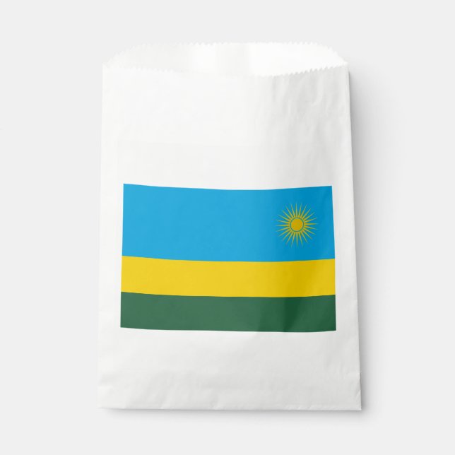 Bolsa De Papel Bandera de Ruanda (Anverso)