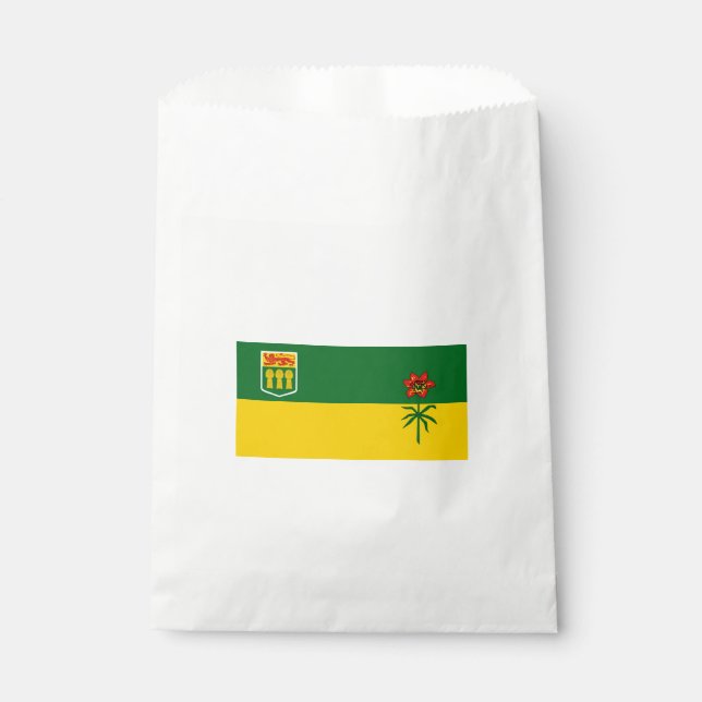 Bolsa De Papel Bandera de Saskatchewan (Anverso)