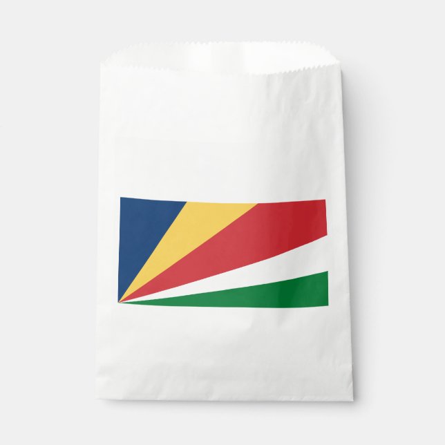 Bolsa De Papel Bandera de Seychelles (Anverso)