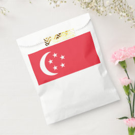 Bolsa De Papel Bandera de Singapur