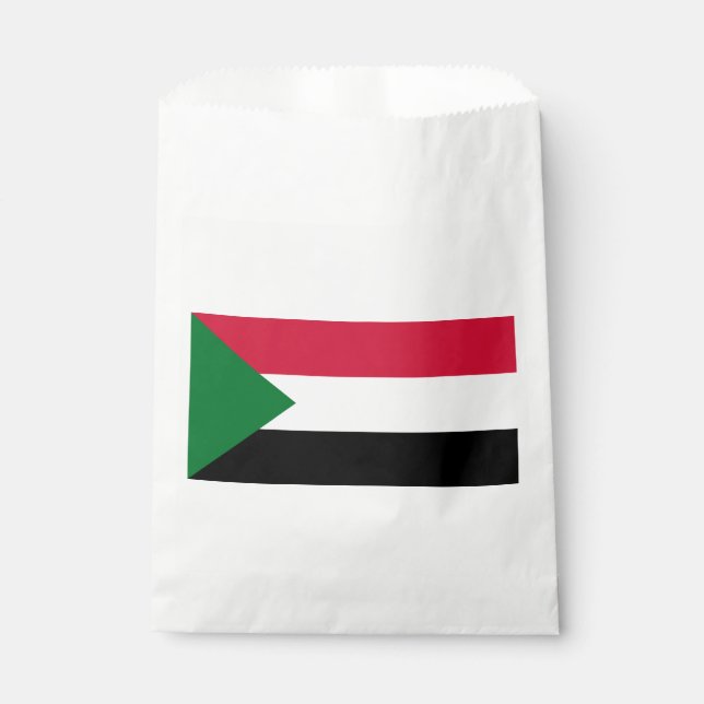 Bolsa De Papel Bandera de Sudán (Anverso)
