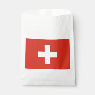 Bolsa De Papel Bandera de Suiza