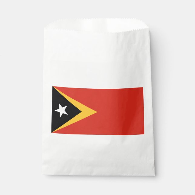 Bolsa De Papel Bandera de Timor Oriental (Anverso)