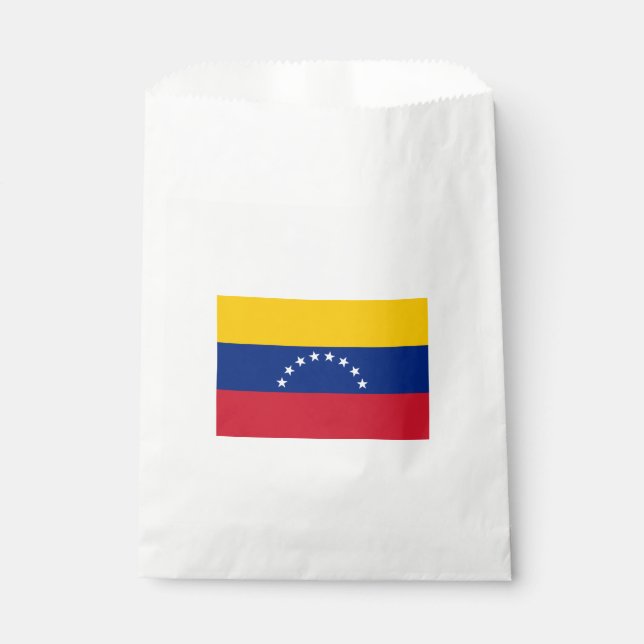 Bolsa De Papel Bandera de Venezuela (Anverso)