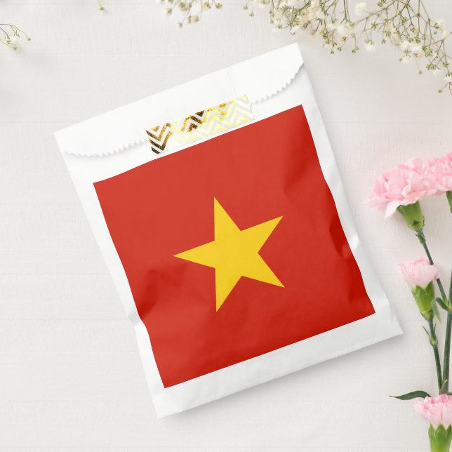 Bolsa De Papel Bandera de Vietnam (Sellado)