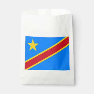 Bolsa De Papel Bandera del Congo Kinshasa