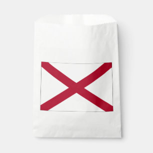 Bolsa De Papel Bandera del estado de Alabama