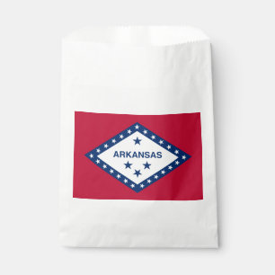 Bolsa De Papel Bandera del estado de Arkansas