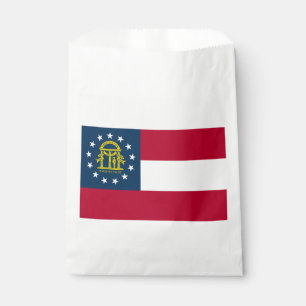 Bolsa De Papel Bandera del estado de Georgia