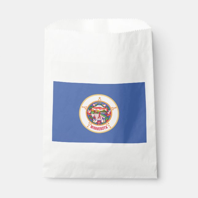 Bolsa De Papel Bandera del estado de Minnesota (Anverso)