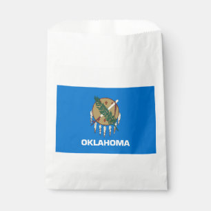 Bolsa De Papel Bandera del estado de Oklahoma