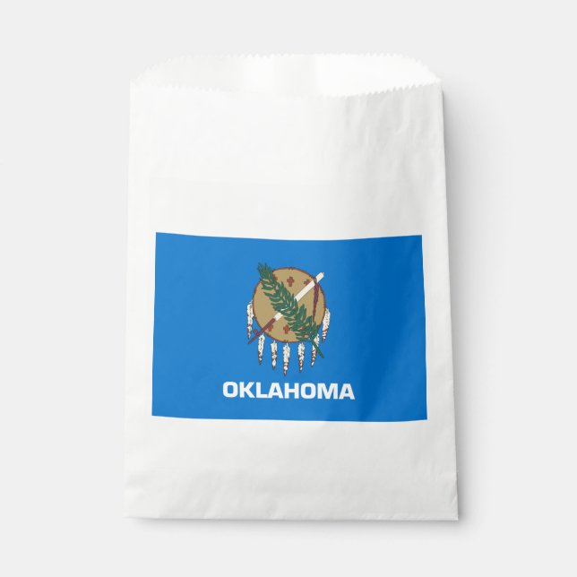 Bolsa De Papel Bandera del estado de Oklahoma (Anverso)