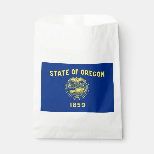 Bolsa De Papel Bandera del estado de Oregón (Anverso)