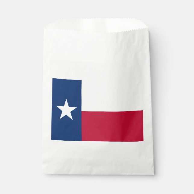 Bolsa De Papel Bandera del estado de Texas (Anverso)