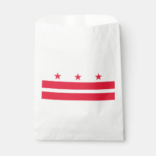 Bolsa De Papel Bandera del estado de Washington DC