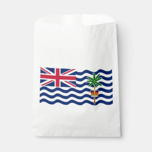 Bolsa De Papel Bandera del Territorio Británico del Océano Índico
