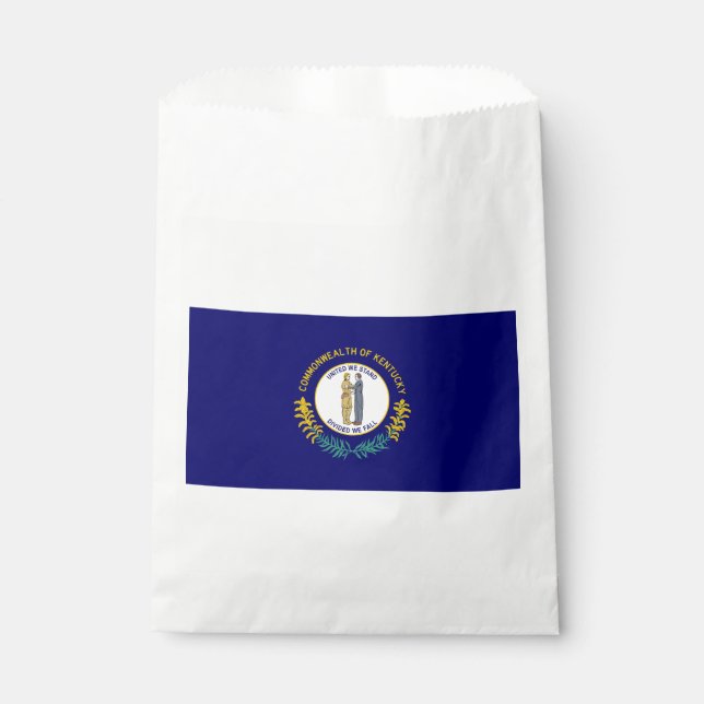 Bolsa De Papel Bandera estatal de Kentucky (Anverso)