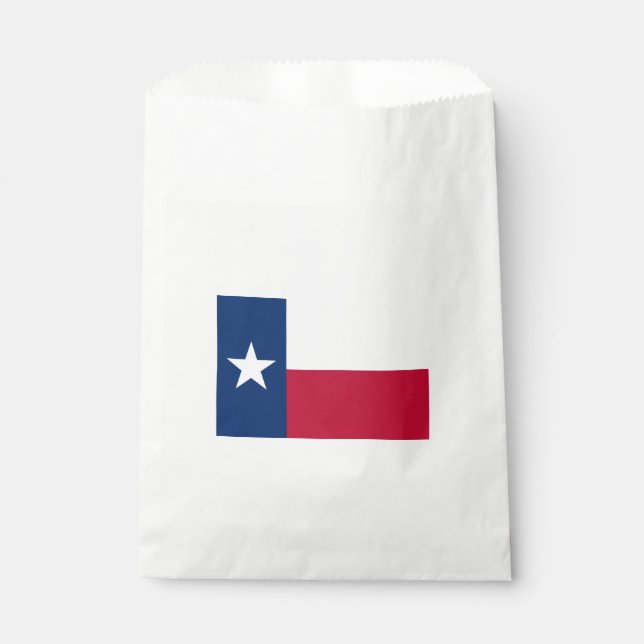 Bolsa De Papel Bandera Estatal de Texas (Texas) (Anverso)