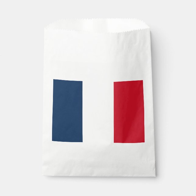 Bolsa De Papel Bandera francesa (Anverso)