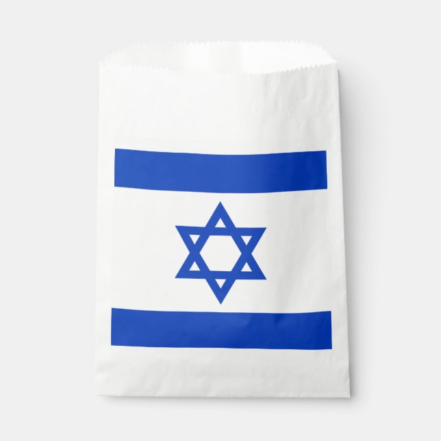 Bolsa De Papel Bandera israelí (Anverso)