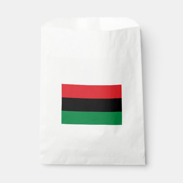 Bolsa De Papel Bandera Panafricana (Anverso)