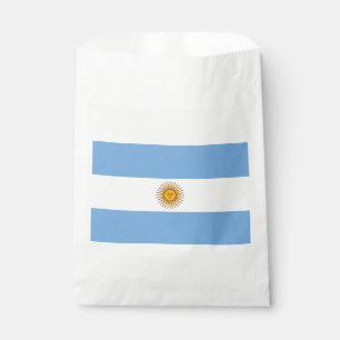 Bolsa De Papel Bandera Patriótica Argentina