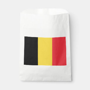 Bolsa De Papel Bandera patriótica belga