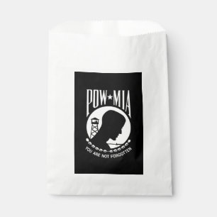 Bolsa De Papel Bandera POW MIA: Soldados desaparecidos de la Guer