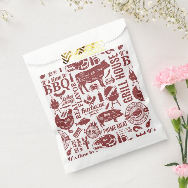 Bolsa De Papel Barbecue Bbq Grilling (Sellado)