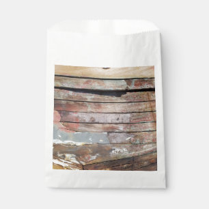 Bolsa De Papel Barca rústica de madera antigua