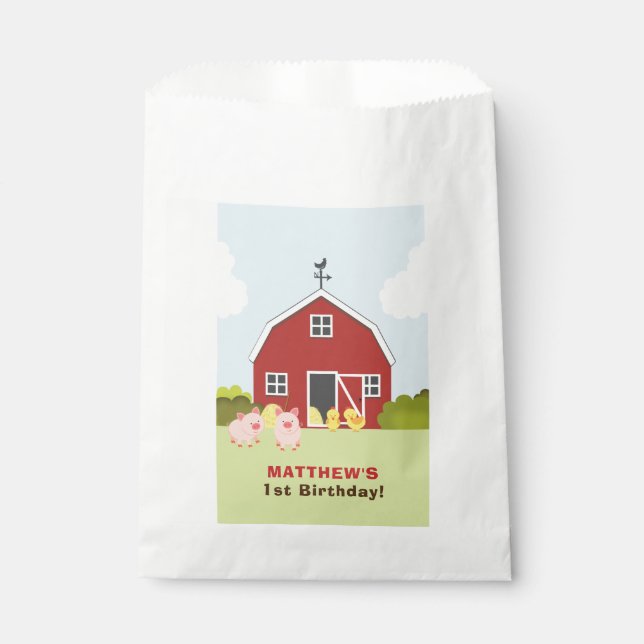 Bolsa De Papel Barnyard (Anverso)