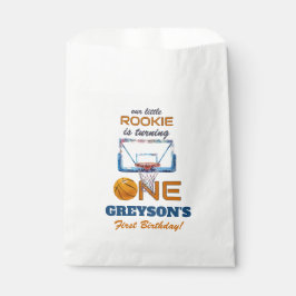 Bolsa De Papel Basketball Rookie Of The Year First Birthday