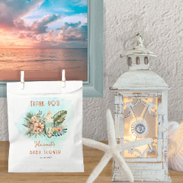 Bolsa De Papel Bebé a bordo Surf Tropical Neutral Baby Shower