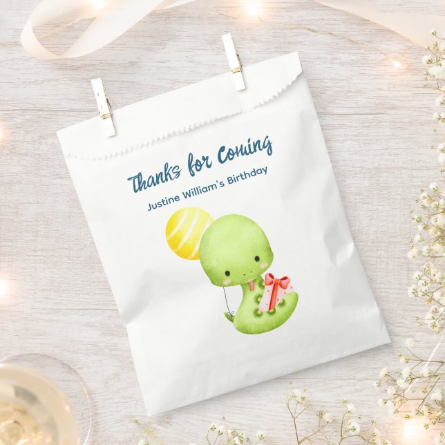 Bolsa De Papel Bebé dulce, gracias Fiesta (Cortado)