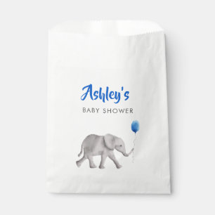 Bolsa De Papel Bebé Elefante Baby Shower Favor Bag Treacks