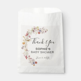 Bolsa De Papel Bebé en Bloom Garden Butterflies Baby Shower