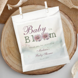 Bolsa De Papel Bebé en Bloom Gerber Daisies Baby Shower