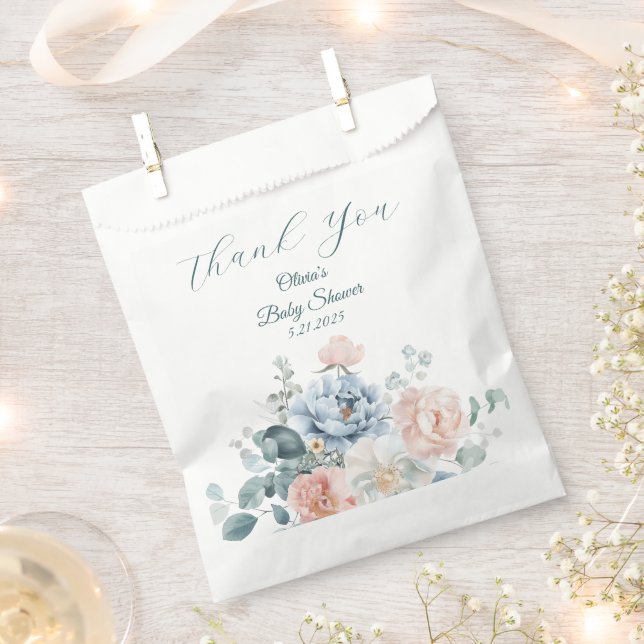 Bolsa De Papel Bebé en el Baby Shower de la agitada y agitada Peo (Cortado)