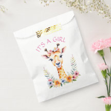 Bebé Giraffe Floral, es un Chica | BABY SHOWER